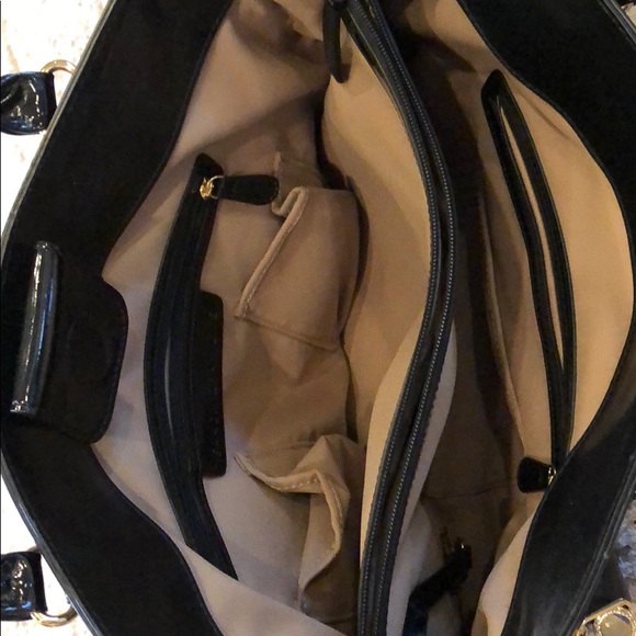 Isaac Mizrahi Live! Leather satchel with strap